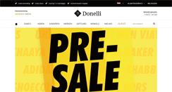 Desktop Screenshot of donelli.com